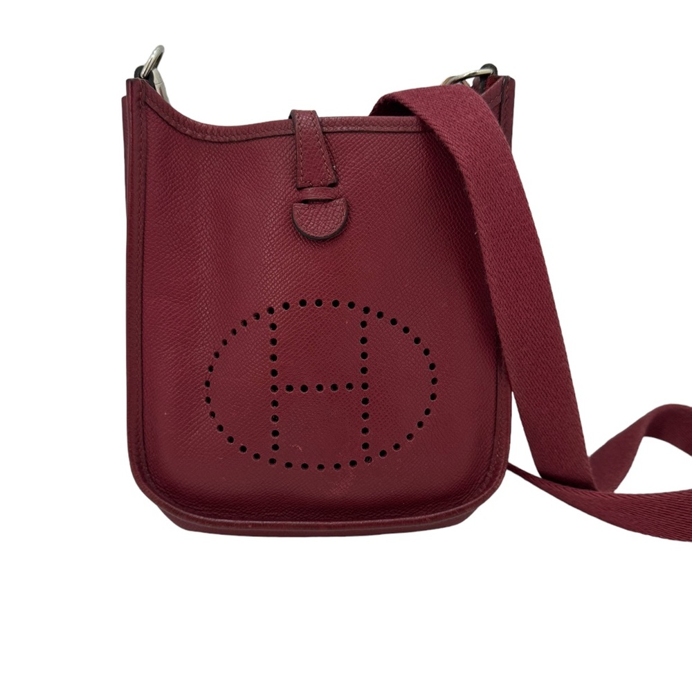 Hermes Evelyne TPM 16 Red Epsom